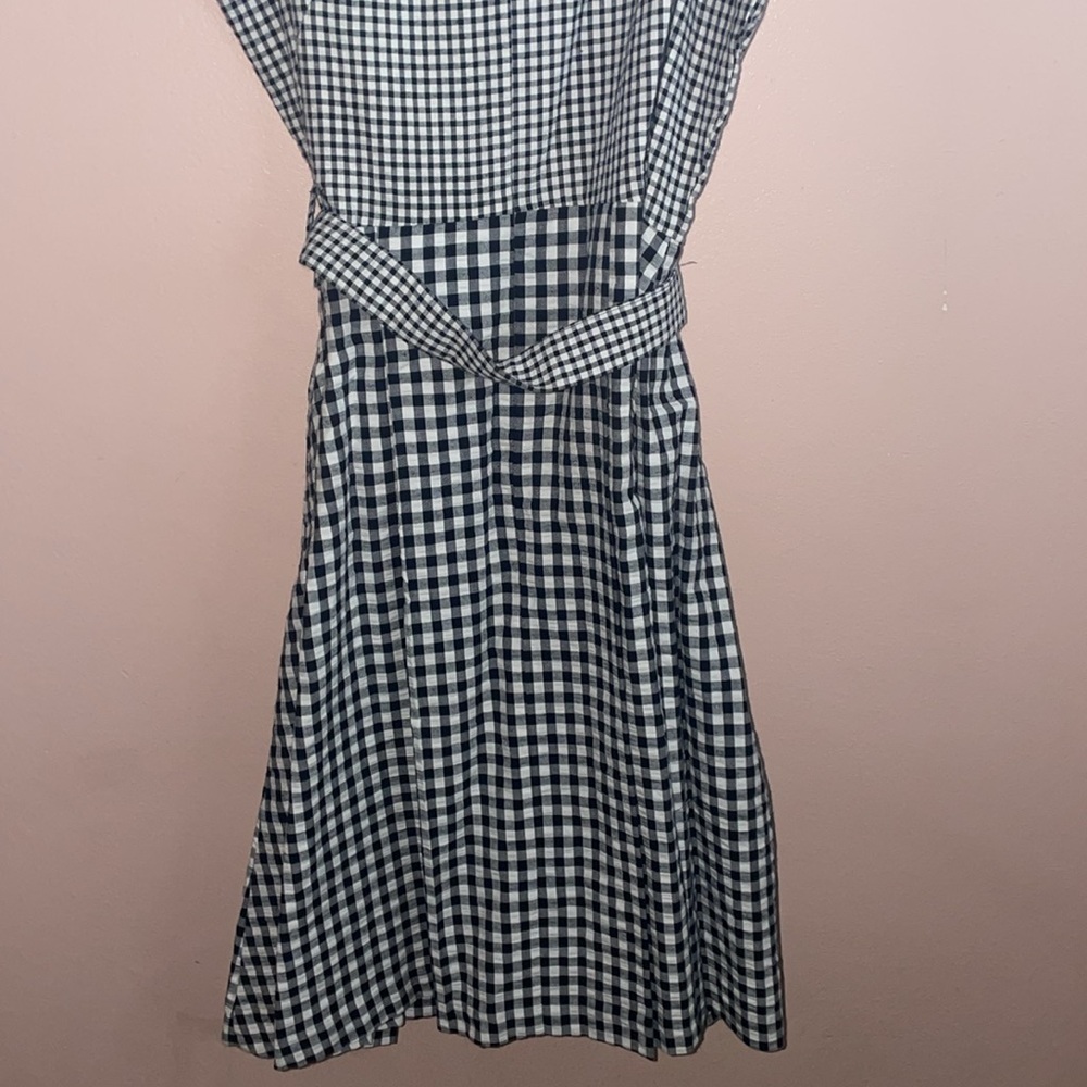 Michael Michael Kors Gingham Fit and Flare Dress 8 - Picture 7 of 8